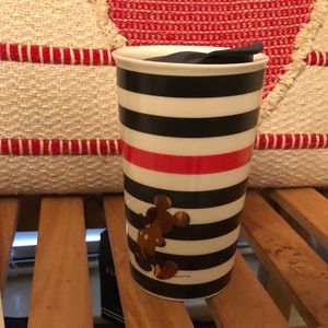 NWT Disney 10oz ceramic Minnie coffee mug with lid